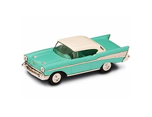 Hot Wheels LDC94201T CHEVROLET BEL AIR 1957 TURQOISE 1:43 Modellino