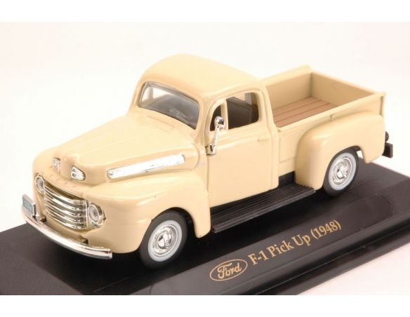 Hot Wheels LDC94212CR FORD PICK UP F 1 1948 CREAM 1:43 Modellino