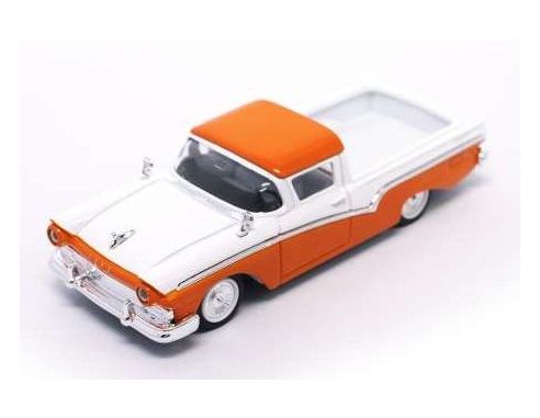 LUCKY DIE CAST LDC94215OR FORD RANCHERO 1957 ORANGE/WHITE 1:43 Modellino