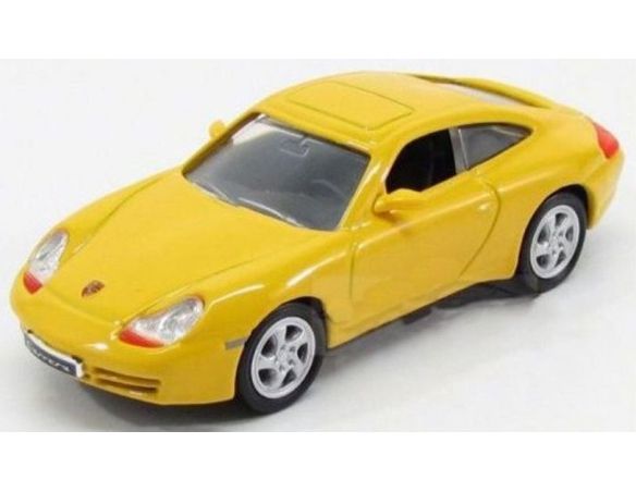 LUCKY DIE CAST LDC94221Y PORSCHE 911 (996) CARRERA 2 1998 YELLOW 1:43 Modellino