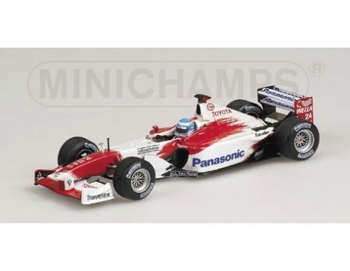 Minichamps 400020024 TOYOTA PANASONIC M.SALO 2002 1:43 Modellino