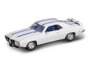 LUCKY DIE CAST LDC94238W PONTIAC FIREBIRD TRANS AM 1969 WHITE W/BLUE STRIPES 1:43 Modellino