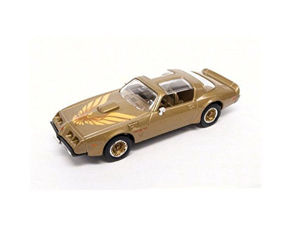 Hot Wheels LDC94239GD PONTIAC FIREBIRD TRANS AM 1969 GOLD 1:43 Modellino