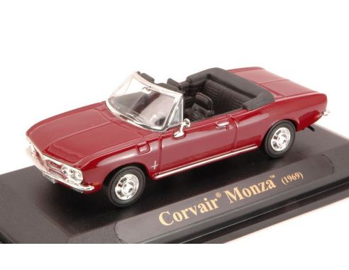 LUCKY DIE CAST LDC94241AM CORVAIR MONZA CONVERTIBLE 1969 AMARANT 1:43 Modellino