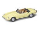 LUCKY DIE CAST LDC94244Y JAGUAR E TYPE CABRIO 1971 LIGHT YELLOW 1:43 Modellino