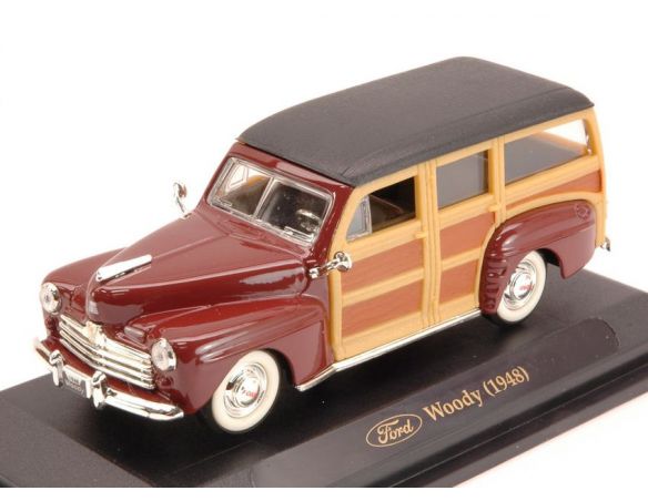 LUCKY DIE CAST LDC94251AM FORD WOODY HARD TOP 1948 AMARANT 1:43 Modellino