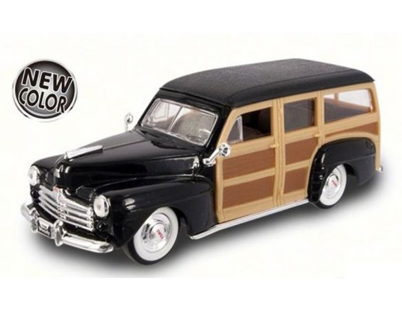 LUCKY DIE CAST LDC94251BK FORD WOODY 1948 BLACK 1:43 Modellino