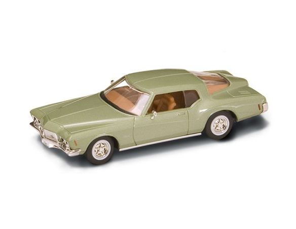 LUCKY DIE CAST LDC94252GR BUICK RIVIERA GS 1971 GREEN 1:43 Modellino