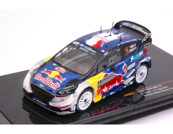 Ixo model RAM641 FORD FIESTA WRC N.1 WINNER MONTE CARLO 2017 S.OGIER-J.INGRASSIA 1:43 Modellino