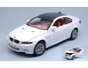Motormax MTM73347W BMW M3 COUPE' 2007 WHITE 1:24 Modellino