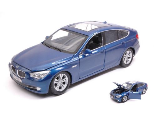 Motormax MTM73352BL BMW 550i GT SERIES 2010 BLUE 1:24 Modellino