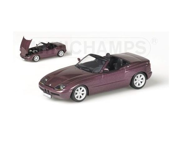 Minichamps PM400020101 BMW Z 1 '91 PURPLE 1:43 Modellino