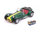 Solido SL4400500 LOTUS SEVEN 1967 GREEN/YELLOW 1:43 Modellino