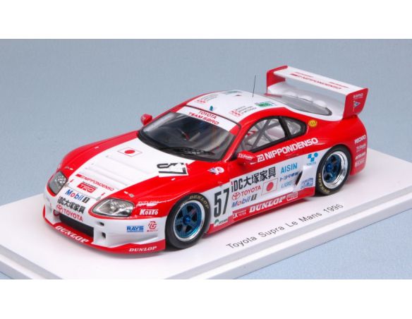 Spark Model S2389 TOYOTA SUPRA LM N.57 ACCIDENT LM 1996 KAGEYAMA-SEKIYA-MITSUSADA 1:43 Modellino