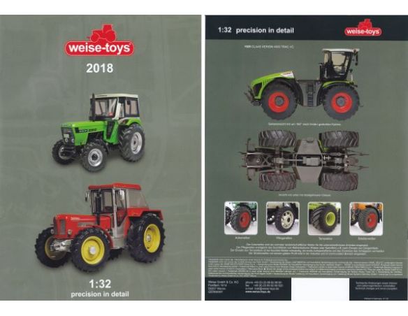 Welly WEISCAT2018 CATALOGO WEISE 2018 Modellino