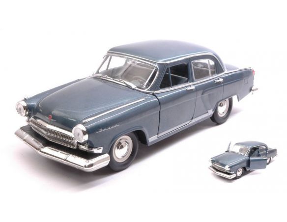 Yat Ming YM24211BL GAZ 21 (RUSSIAN CAR) 1970 BLUE 1:24 Modellino