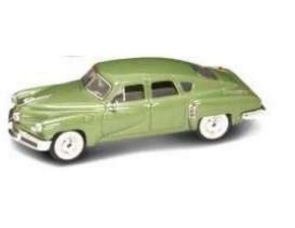 Yat Ming YM43201GR TUCKER TORPEDO 1948 GREEN 1:43 Modellino
