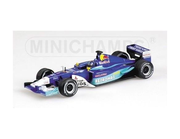 Minichamps PM400020108 SAUBER PETRONAS FRENTZEN'02 USA 1:43 Modellino