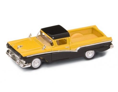 Yat Ming YM94215Y FORD RANCHERO 1957 YELLOW/BLACK 1:43 Modellino