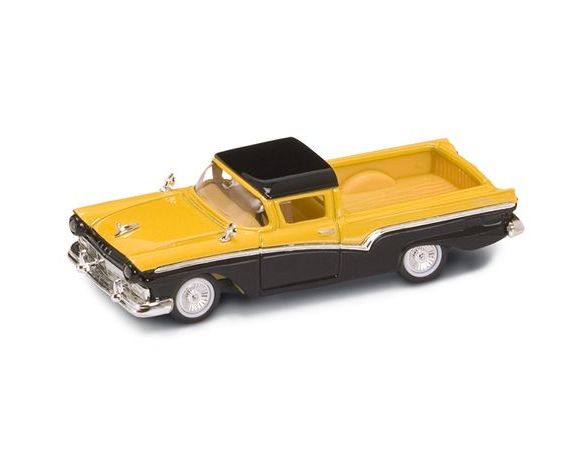 Yat Ming YM94215Y FORD RANCHERO 1957 YELLOW/BLACK 1:43 Modellino