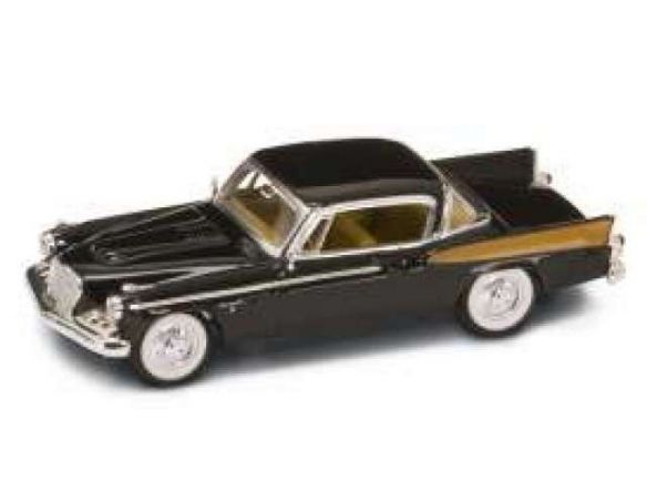 Yat Ming YM94254BK STUDEBAKER GOLDEN HAWK 1958 BLACK 1:43 Modellino