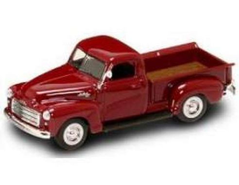 Yat Ming YM94255BUR GMC PICK UP 1950 BURGUNDY 1:43 Modellino