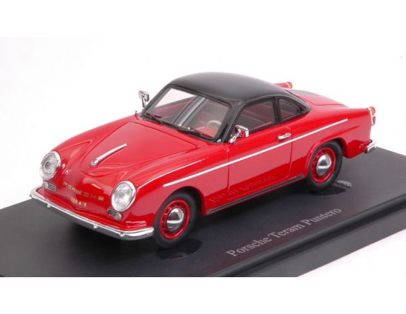 Autocult ATC02014 PORSCHE TERAM PUNTERO 1958 RED/BLACK 1:43 Modellino