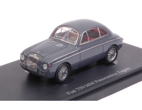 Autocult ATC03014 FIAT 750 PANORAMICA ZAGATO 1949 GREY 1:43 Modellino