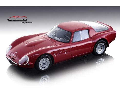 Tecnomodel TMD1865A ALFA ROMEO TZ2 1965 PRESS VERSION RED 1:18 Modellino