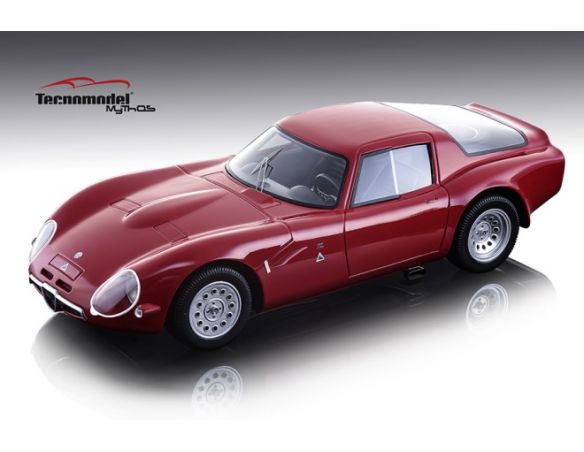 Tecnomodel TMD1865A ALFA ROMEO TZ2 1965 PRESS VERSION RED 1:18 Modellino