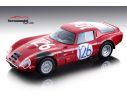 Tecnomodel TMD1865C ALFA ROMEO TZ2 N.126 4th (WINNER CLASS) T.FLORIO 1966 PINTO-TODARO 1:18 Modellino