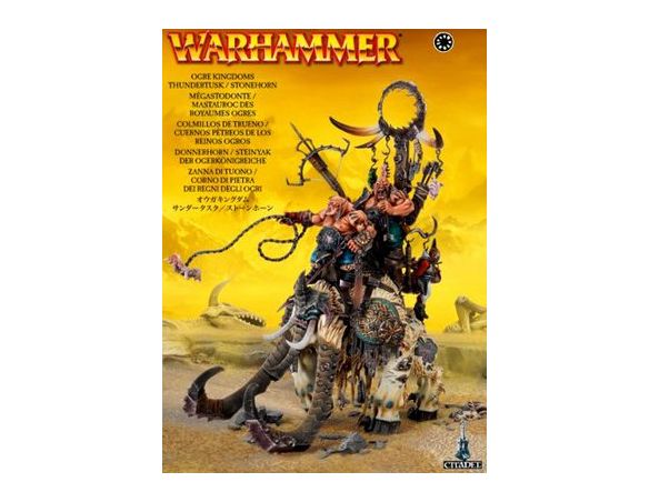 Warhammer 95-12 ZANNA DI TUONO CORNO DI PIETRA DEI REGNI DELLI OGRI Citadel