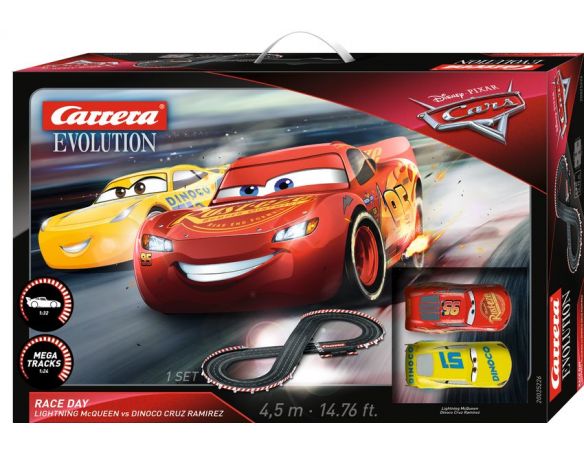 Cararama Motorama CAR25226 PISTA DISNEY-PIXAR CARS 200x80 mt 4,5 2.4 GHz 1:32 Modellino