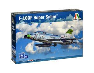 Italeri IT1398 F-100F KIT 1:72 Modellino
