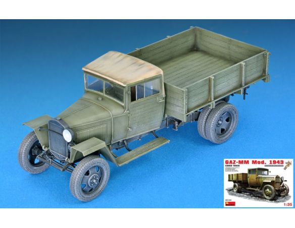 Miniart MIN35134 GAZ-MM MOD.1943 CARGO TRUCK KIT 1:35 Modellino