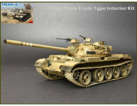 Miniart MIN37029 TIRAN 4 LATE TYPE INTERIOR KIT 1:35 Modellino