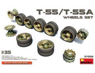 Miniart MIN37058 T-55/T-55A WHEELS SET KIT 1:35 Modellino
