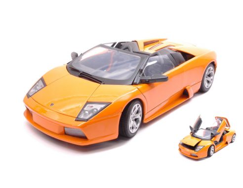 Motormax MTM73169OR LAMBORGHINI MURCIELAGO ROADSTER 2007 ORANGE 1:18 Modellino