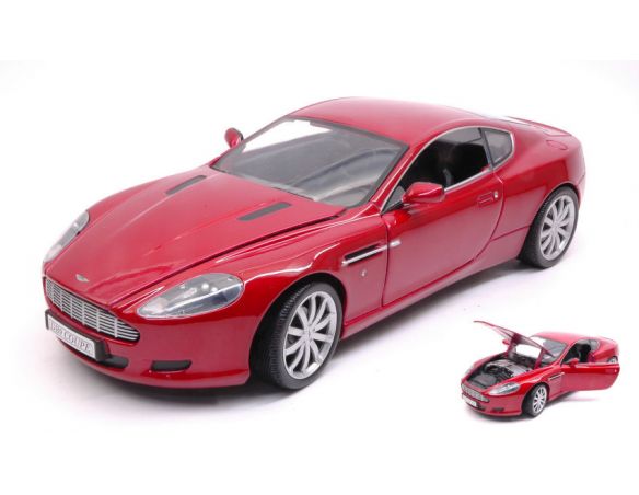 Motormax MTM73174R ASTON MARTIN DB9 2005 RED 1:18 Modellino