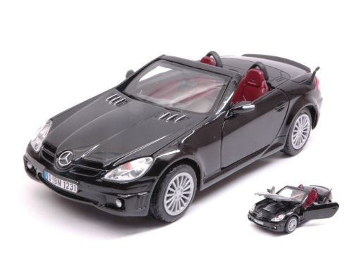 Motormax MTM73292BK MERCEDES SLK55 AMG BLACK 1:24 Modellino