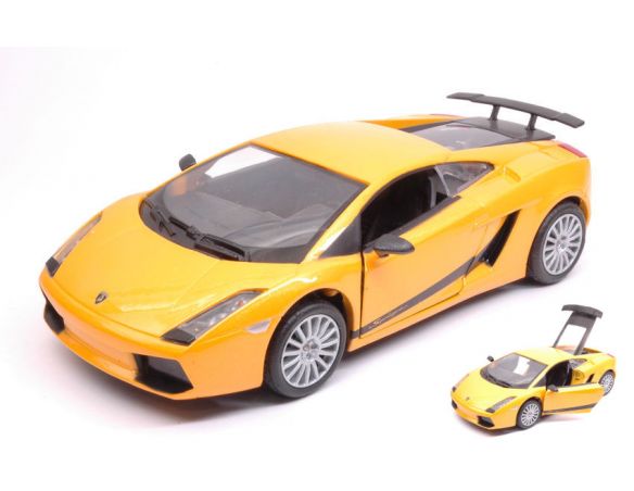 Motormax MTM73346Y LAMBORGHINI GALLARDO SUPERLEGGERA 2008 YELLOW 1:24 Modellino