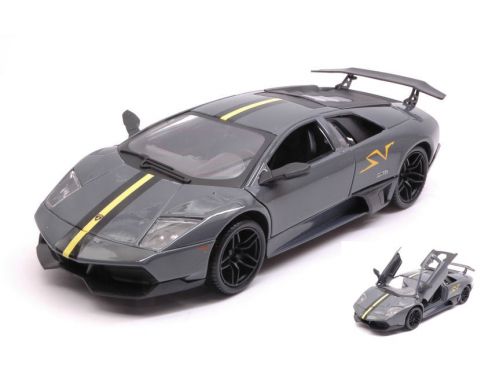 Motormax MTM73350GY LAMBORGHINI MURCIELAGO LP670-4 SV 2010 GREY 1:24 Modellino