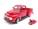 Welly WE19847R FORD F1 PICK UP 1951 RED 1:18 Modellino