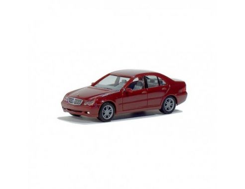 HERPA 22958 MERCEDES BENZ C ELEGANCE BORDEAUX 1:87 Modellino