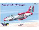 VALOM 72059 DASSAULT MD 450 OURAGAN 1:72 Kit Modellino