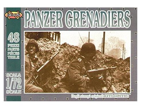 ATLANTIC ATL019 PANZER GRENADIERS KIT 1:72 Modellino
