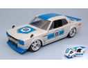 Jada JADA30002 NISSAN SKYLINE 2000 GT-R 1971 N.8 WHITE/BLUE JDM TUNERS 1:24 Modellino