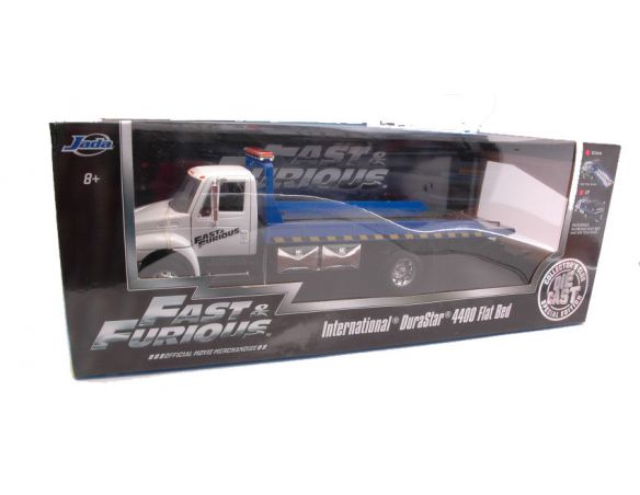Jada JADA97218 INTERNATIONAL DURASTAR 4400 FLAT BED FAST & FURIOUS 1:24 Modellino