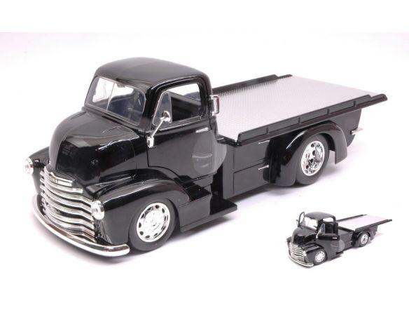 JADA TOYS JADA97465 CHEVY COE 1952 GLOSS BLACK JUST TRUCKS 1:24 Modellino