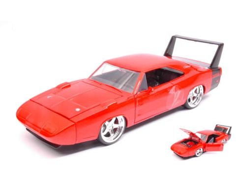 Jada JADA97682 DODGE CHARGER DAYTONA 1969 ORANGE 1:24 Modellino